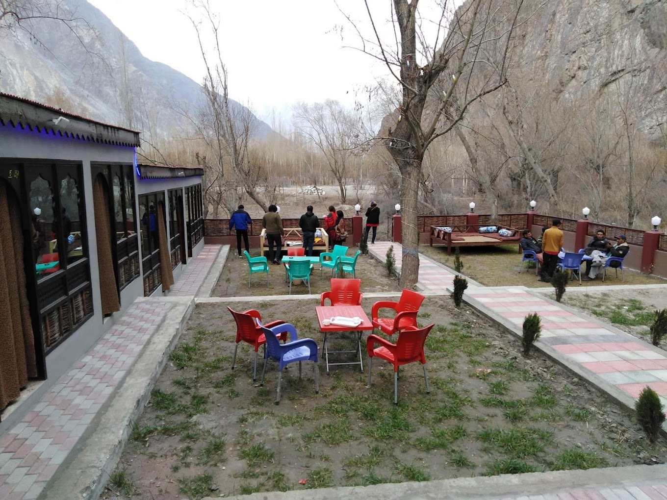 Ghanche Food Street khaplu