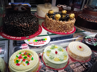 Black and brown bakery