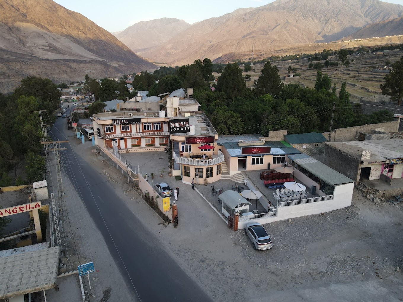 Indus lodges Chilas