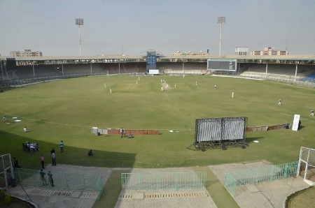 National Cricket Stadium Shikarpur