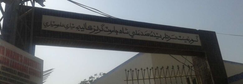 Sardar Muhammad Ali Shah Government Girls Degree College, Matiari