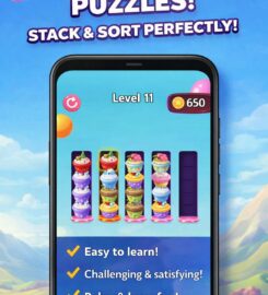 Cupcake Mania – Addictive Sort Puzzle Game