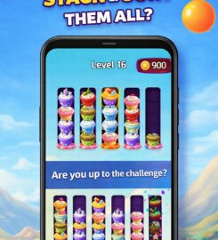 Cupcake Mania – Addictive Sort Puzzle Game