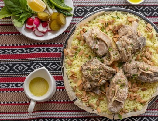 مطعم بيت المنسف ابو ظبي / bait al mansaf restaurant Abu Dhabi